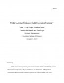 Under Armour Strategic Audit Executive Summary
