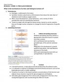 Biochemistry Prelab Exercises