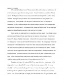 Breast Cancer Essay