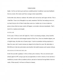 Management Fundamentals What Do You Want To Be When You Grow Up Term Paper Management Fundamentals What Do You Want To Be When You Grow Up Term Paper