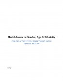Health Issues in Gender, Age & Ethnicity - the Impact of Type 2 Diabeties in Aging Female Health