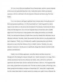 Реферат: The Key To Greatness Great Gatsby Essay