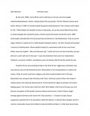 World War 1 - Thematic Essay