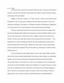 The Baglady Interpretation and Analysis