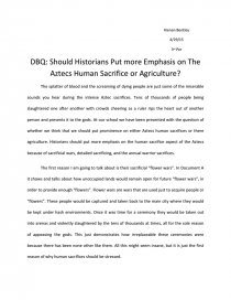 how should the aztecs be remembered dbq answers aztecs mini q document a answers