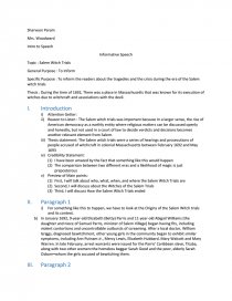 Реферат: The Salem Witch Hysteria Essay Research Paper Реферат: The Salem Witch Hysteria Essay Research Paper