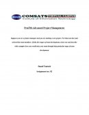 Prm 700 - Advanced Project Management