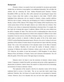 Domestic Violence - Academic Research Skills