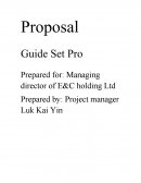 Guide Set Pro Business Proposal