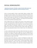 Analyzing Social Aspect of Fertility, Regional Fertility Differentials and Challenges to Effective Population Control Mechanism in Africa