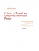 Criticism of Blues for an Alabama Sky by Pearl Cleage