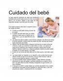 Cuidado Del Bebé