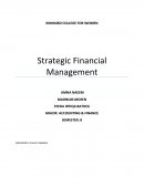 The Timken Company - Strategic Financial Management
