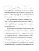Macbeth Act V Summary
