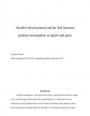 Alcohol Advertisement and the Link Between Alcohol Consumption in Pupils and Peers