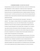 Evolution of the Term Entrepreneurship