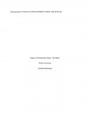 Stages of Development Paper: The Butler