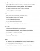 Electric Vehicles Swot