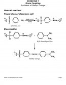 Exercise 7 Post Lab Organic Chemistry