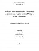 A Comparative Study on Paspalum Conjugatum as a Component of Recycled Cardboard Food Packaging Against Recycled Commercial Food Packaging in Terms of Their Durability in Particular of Tensile Strength