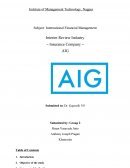 Aig Financial Crisis