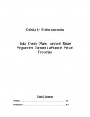 Celebrity Endorsements - Buyer Behavior