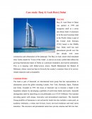 Case Study: Burj Al Arab Hotel, Dubai