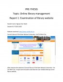 Online Library Management