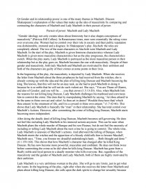 Реферат: The Characterization Of Lady Macbeth Essay Research Реферат: The Characterization Of Lady Macbeth Essay Research