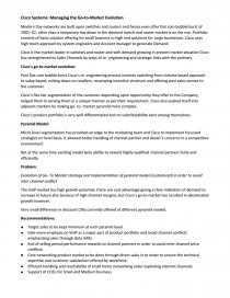 2 what grade would you give cisco for managing that evolution good or a bad why cisco systems inc collaborating on new product introduction case analysis