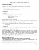 Comparative Law Civil Law Vs. Common Law