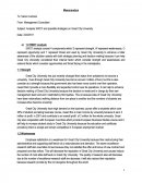 Analysis Swot and Possible Strategies on Great City University