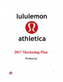 Lululemon Marketing Plan