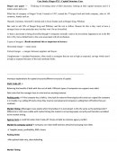 Diageo Plc: Capital Structure Case