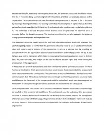 It Planning At Modmeters Case Study
