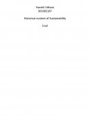 Coal - Historical Context of Sustainability
