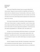 Essay on Comparing Texts