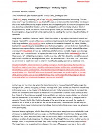 Реферат: Wuthering Heights Essay Research Paper Catherine Earnshaw Реферат: Wuthering Heights Essay Research Paper Catherine Earnshaw