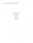 Acc 544 - Assessing Internal Controls