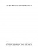 A Study of Factors Affecting Starbucks's Global Interlocking Directorship in China