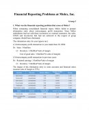 Molex Accounting Case Analysis