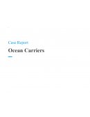 Ocean Carriers Case Study Discussion