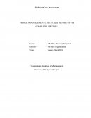 Project Management - Case Study Report of Fix Computer Services