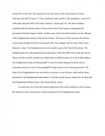 Causes Of French Revolution Essay