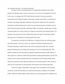 The Armenian Genocide: The Silenced Genocide