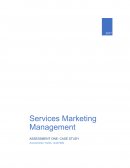 Michelin - Services Marketing Management