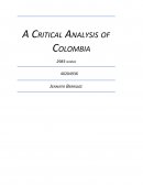 A Critical Analysis of Colombia