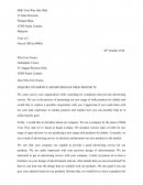 Letter of Enquiry on Service Advertising of Milk Proudcts