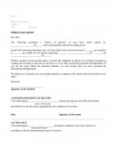 Letter Notice of Rent Increase