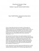 Healthy Living and Common Health Problems.